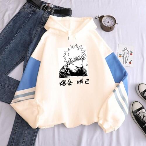 2021 Anime Cartoon My Hero Academia Hoodies Sweatshirts Men / Women Pullover Printed Unisex Tracksuits Fashion Winter Clothes