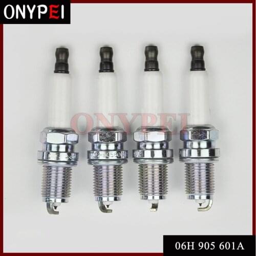 4-6PCS 06H905601A PFR7S8EG IRIDIUM Spark Plug For A1 A3 S3 A4 B7 B8 A5 A6 C6 C7 A8 TT Q3 Q5 1.8 2.0 TFSI 1.8TFSI 2.0TFSI R8