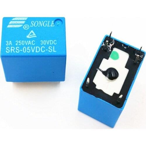50PCS/lot Signal relay 4100 SRS-05VDC-SL 5V 3A 6PIN new and original Relays