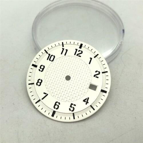 34mm Watch Dial At 3 O'clock for NH35/NH36 Automatic Mechanical Movement