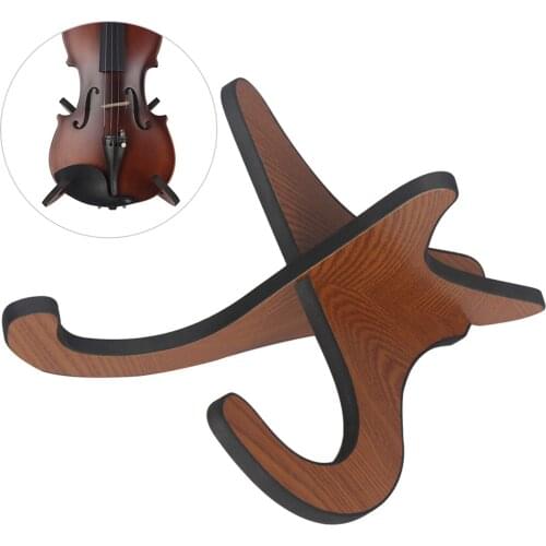 Wooden Ukulele Guitar Stand Portable Detachable String Instrument Bracket Holder Basswood Material for Guitars Ukuleles Violins