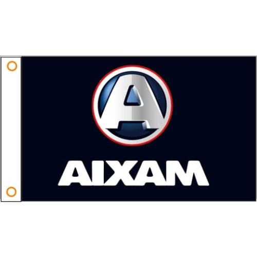 Car flag custom flag car aixam banner 3x5ft 100% Polyester 02