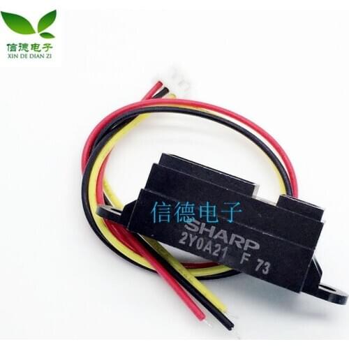 2Y0A21 GP2Y0A21YK0F Infrared Ranging Sensor GP2D12 Distance Detection 10-80cm with Cable