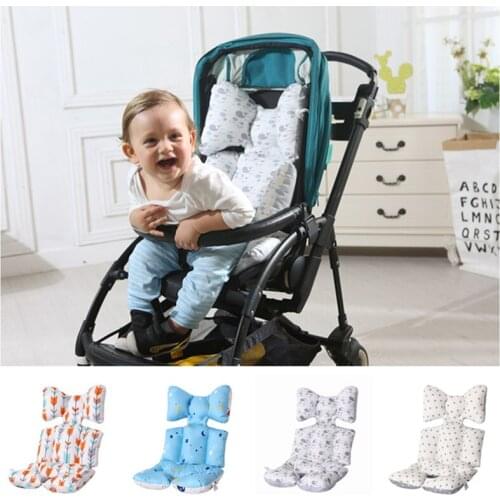 Newborn Baby Stroller Mat Thick Cotton Stroller Pad Baby Pushchair Cushion Seat Liner Children Car Seat Mats Infant Seat Pad
