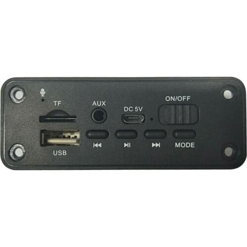 12V MP3 WMA decoder board audio module car music amplifier USB TF radio FM receiver Bluetooth-compatible MP3 player