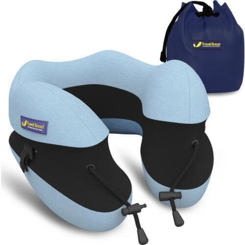 U-Shape Travel Pillow for Memory Foam Neck Pillow Travel Accessories Comfortable Pillows for Sleep Home Textile 5 Colors