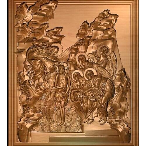 KESTENJE 3D Relief Model in STL format CNC Router Carving Engraving Artcam aspire M111