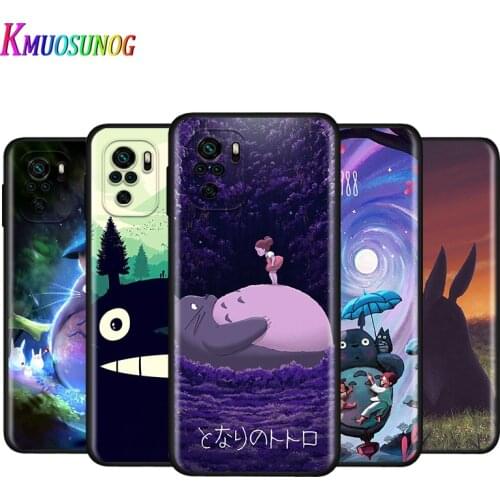 Silicone Cover My Neighbor Totoro For Xiaomi Redmi Note 10 10S 9T 9S 9 8T 8 7 7S 6 5A 5 4 4X 5G Pro Max Phone Case