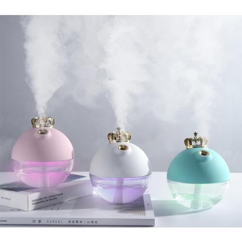 320ml Ultrasonic Air Humidifier 1200mAh Battery Operated USB Rechargeable Aroma Essential Oil Diffuser Humidificador