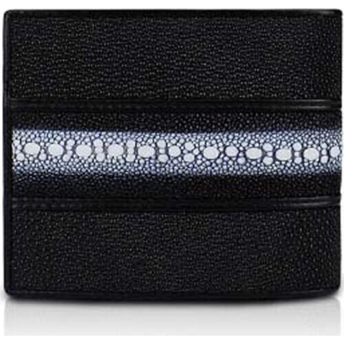 Yuanhui Thailand Pearl fish skin men wallet short wallet