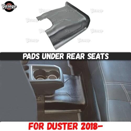 Guards of inner lining for Dacia Duster 2018- ABS plastic accessories protect of center carpet car styling molding tuning