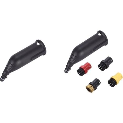 2 Set Steam Cleaner Nozzle Slit Brush Sprinkler Nozzle Head for KARCHER SC1/SC2/SC3/SC4/SC5 Steam Slit Nozzle Brush