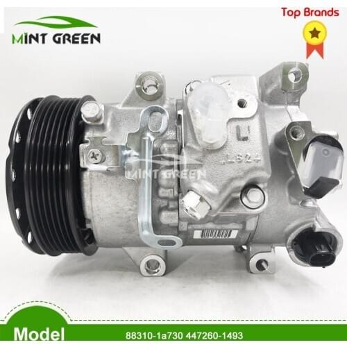 Brand new 6SEU14C car auto ac compressor for toyota corolla 88310-1a730 447260-1493 toyota air conditioner compressor