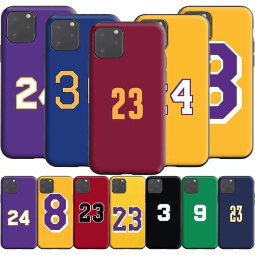 Basketball Clothing Number Silicone Case for Realme Narzo 30A GT NEO C3 C25 C21 C20 C17 C15 C12 C11 8 7 7i 6 6i Pro