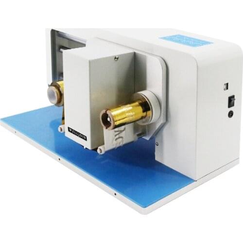AMD 8025B Digital Flatbed Foil Printer Automatic Bronzing Machine Electric Table HOT Foil Stamping Gilding Machine