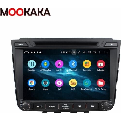 For HYUNDAI IX25 2014-2015 PX6 Android 10.0 4+128G Screen Car Multimedia DVD Player GPS Navi Auto Radio Audio Stereo Head Unit