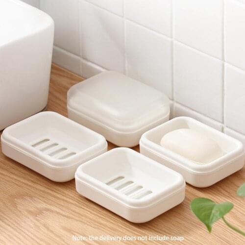 Drain cover bathroom universal dustproof shower soap box with lid drain bathroom soap box toilet simple laundry soap box