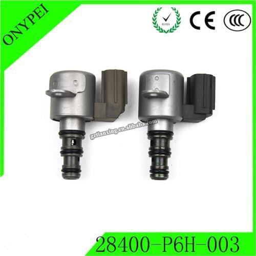 1SET 28400-P6H-013 28500-P6H-013 Transmission Transmission Solenoid For Honda Accord 2.4 3.0 Odyssey 28400P6H013 28500P6H013