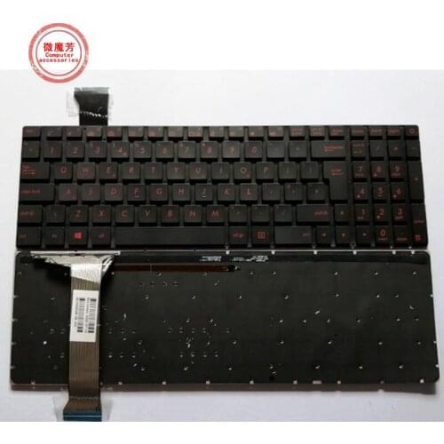 UK Backlit Laptop Keyboard FOR ASUS GL552 GL552J GL552JX GL552V GL552VL GL552VW N552VW N552VX G771JM G771JW