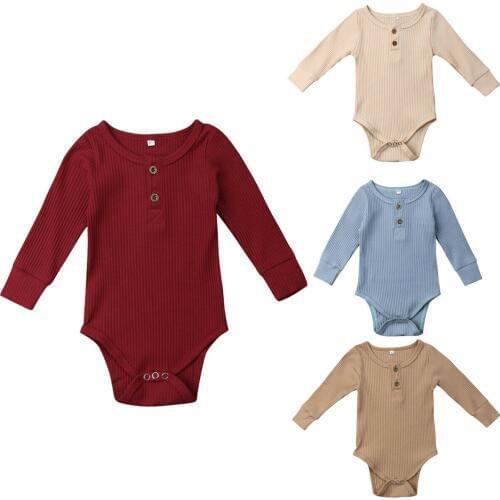 US Newborn Baby Girls Boy Strip Outfit Baby Bodysuit Baby Clothes Jumpsuit Clothes Playsuit