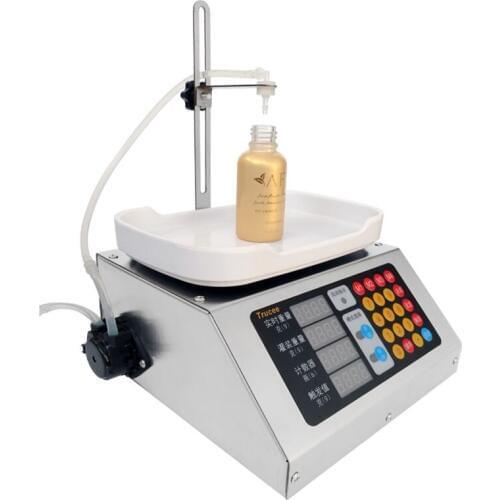 0-50ml Small Automatic CNC Liquid Filling Machine 220V Perfume Weighing Filling Machine Oral Liquid Solution Filler