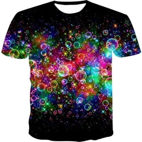 Summer T-Shirt Men Women 2021 New Fashion Stitching 3D T Shirt Print Short Sleeve Harajuku Hip Hop Print Tshirt Men