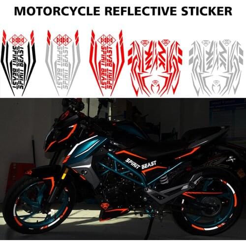 SPIRIT BEAST Motorcycle Stickers Decals Bike CAR ATV Motorbike for Honda Yamaha Suzuki Harley Benelli Aprilla Ktm Bmw