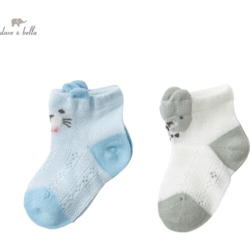 DBX16785 dave bella summer fashion baby girls cartoon sock cute children girl socks