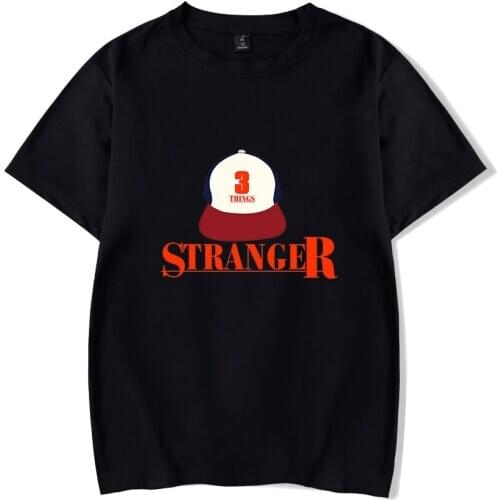 Aikooki New Arrival Stranger Things Cotton t shirt Men/Women Harajuku High Quality T Shirt Famous Brand T-Shirt Popular Tees