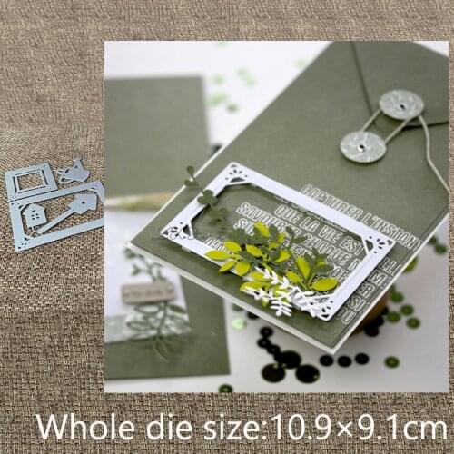 New Design Craft Metal stencil mold Cutting Dies photo frame decoration scrapbook die cuts Album Paper Card Craft Embossing