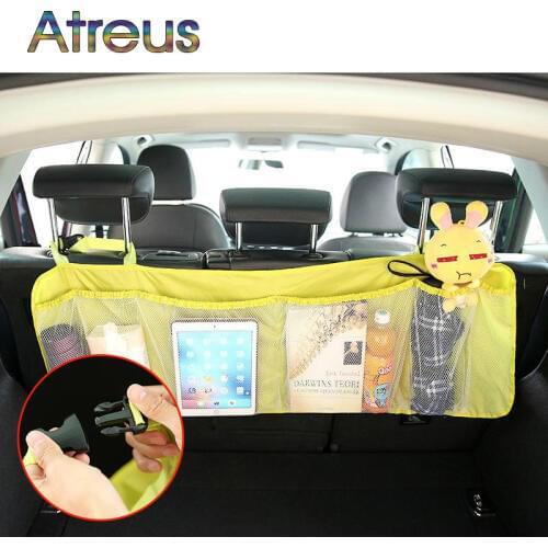1Pcs Car trunk grid hanging bags Storage Net for Mercedes Benz G Class GLK W460 W461 BMW X5 E53 E70 X1 X3 X6 E71 Audi Q3 Q5 Q7