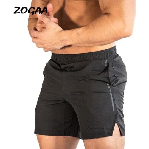 ZOGAA Shorts Men New Fitness Sports Summer Outdoor Running Training Pants Casual Skinny Daily Elastic Waist Hot Chic All-match