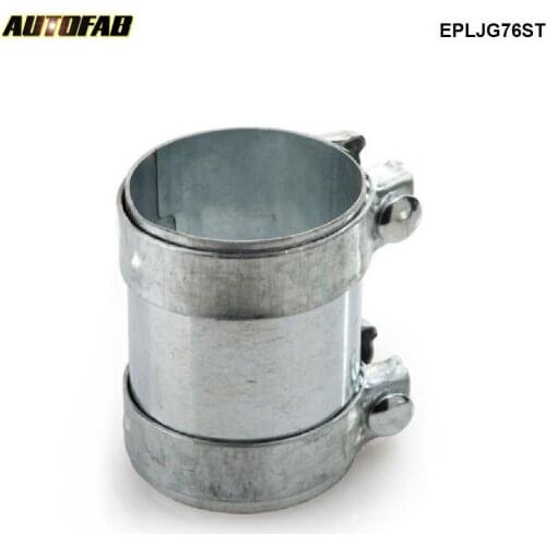 76mm O.D 3" Inch Exhaust Connector Coupler stainless steel Adapter Pipe Tube Joiner EPLJG76ST