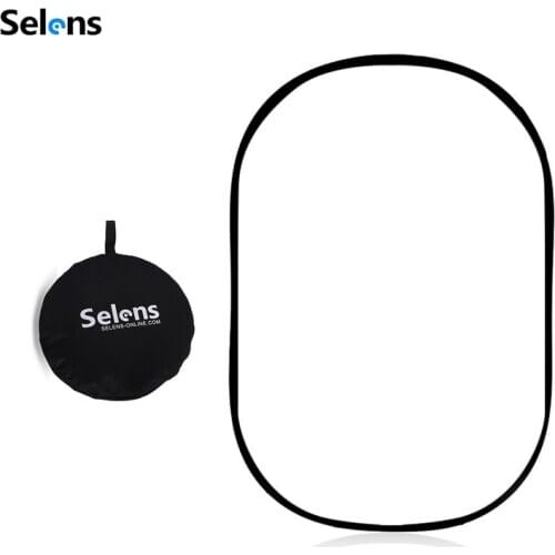 150X200CM Foldable Soft Light Board Photo Video Translucent Oval Reflector Diffuser Photo Studio Soft Panel with Portable bag