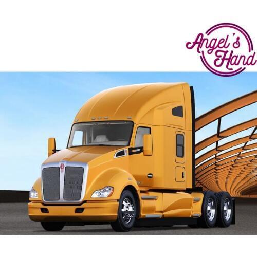 5d diy diamond embroidery full square&round drill 5d diamond painting Yellow truck Cross Stitch mosaic home decoration