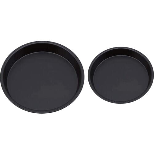 8Inch/9 Inch Non-Stick Pizza Pan Bakeware Carbon Steel Plate Round Deep Dish Pizza Pan Tray Mold Mould Baking Tools
