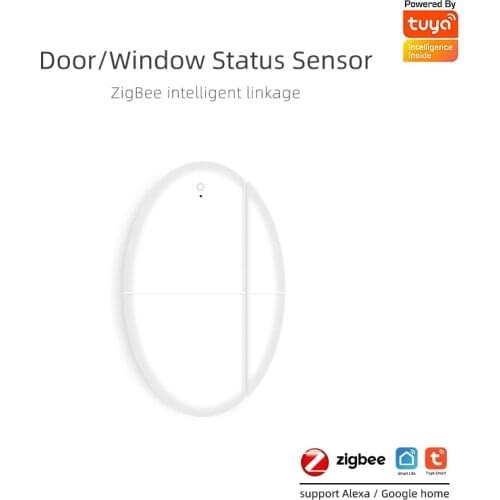Zigbee Door / Window Sensor Door And Window Switch Alarm Sensor Security Protection Opening Alarm Sensor Smart Life Tuya App