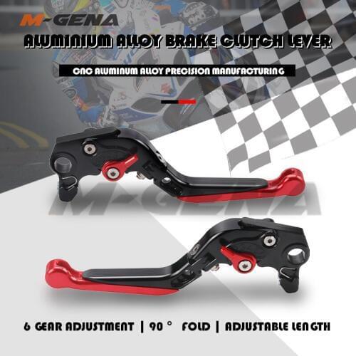 For 400 620 695 696 796 Motorcycle Accessories Folding Extendable Brake Clutch Levers