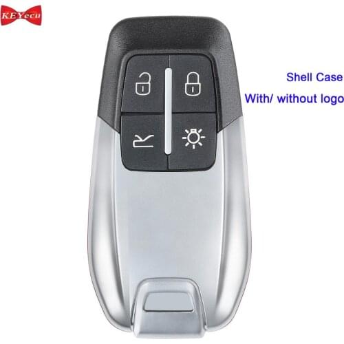 KEYECU for Ferrari 488 GTB 2016 2017 2018 Remote Key Shell Case Fob With / Without Logo