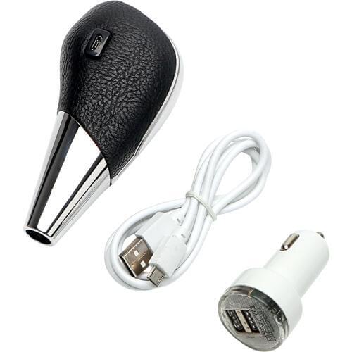 LEEPEE Auto Automatic Gear Touch Motion Activated LED Car Shift Knob Gear Stick Shift Knob Cover Universal Car Styling