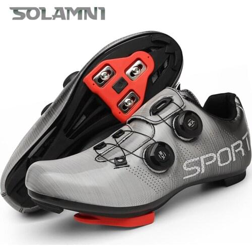 Mens Cycling Shoes MTB Bicycle Sneakers Road Bike Racing Flat Cleat SPD Shoes Sports Self-Locking Footwear Sapatilha Ciclismo