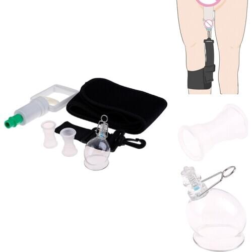 New Male Massage Care Cock Peni-s Extender Manual Pump For Men Dick Massager Assisting Vacuum Enlargement Device