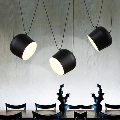 Originality Personality Restaurant Bar Counter Hotel Lobby Café Tea With Milk Shop Modern Concise Led Tabour A Chandelier