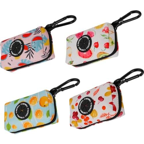Portable Waterproof Pet Pouch Dog Waste Poop Bag Dispenser Travel Outdoor Garbage Storage Box