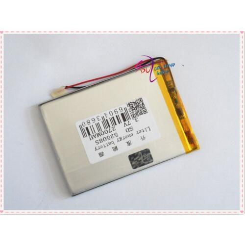 Zhejiang polymer lithium battery manufacturers supply mobile power dedicated 525085 2700mAh 3.7V