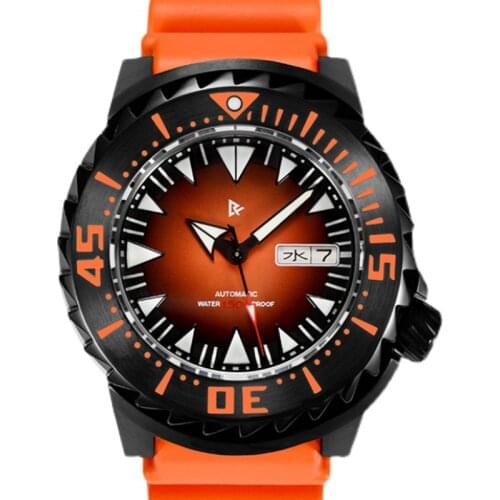 RDUNAE NH36A Mens Automatic Watch Sapphire Crystal Luminous Mechanical Watch 150M Waterproof Diver Watches