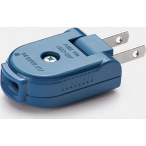 90 degree rotary power plug, American connection with two flat foot joint JHD-2201,2 pcs