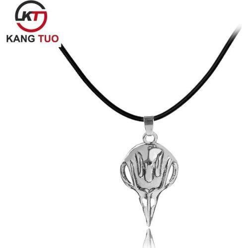 Vintage Antique Jewelry Movie Goblet of Fire Bellatrix Lestrange Bird Skull Pendant Necklace