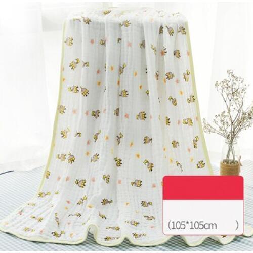 105*105cm Baby Thick Blanket Quality Newborn Bedding Autum Winter Baby Bedding Baby Breathable Muslin Blankets