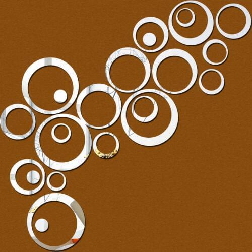 2019 new sale wall sticker Home Decoration stickers kitchen for modern 3d diy multi-piece package acrylic large